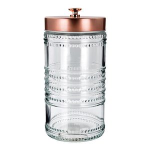 Frasco de vidrio con tapa de madera1.7 L S02-1089DE-22-AE Home Sweet Home