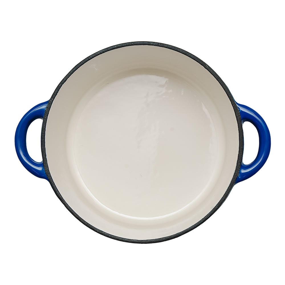 Olla de hierro fundido acabado peltre con tapa 20.1 cm ATA20 Qualité Premium