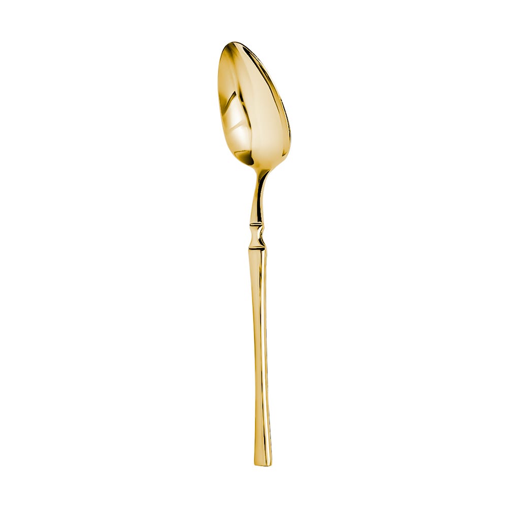 Juego de 16 cubiertos de acero inoxidable dorado ATS248G Acenox