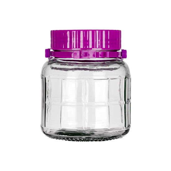 Frasco de vidrio con tapa 1 litro A2523A Home Sweet Home