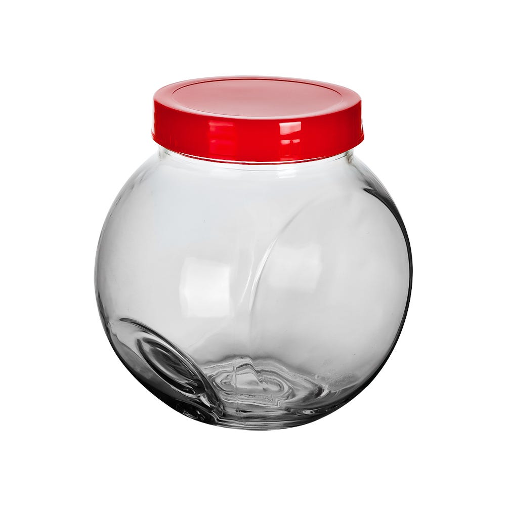 Frasco de vidrio con tapa 2.200 litros A2527B Home Sweet Home
