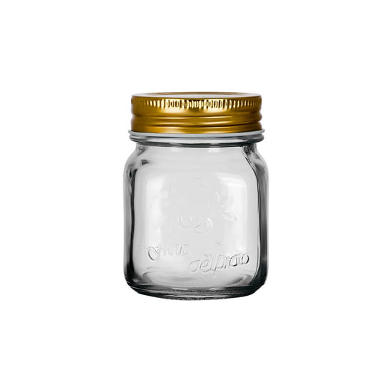 Frasco de vidrio con tapa 100 ml A2532A Home Sweet Home