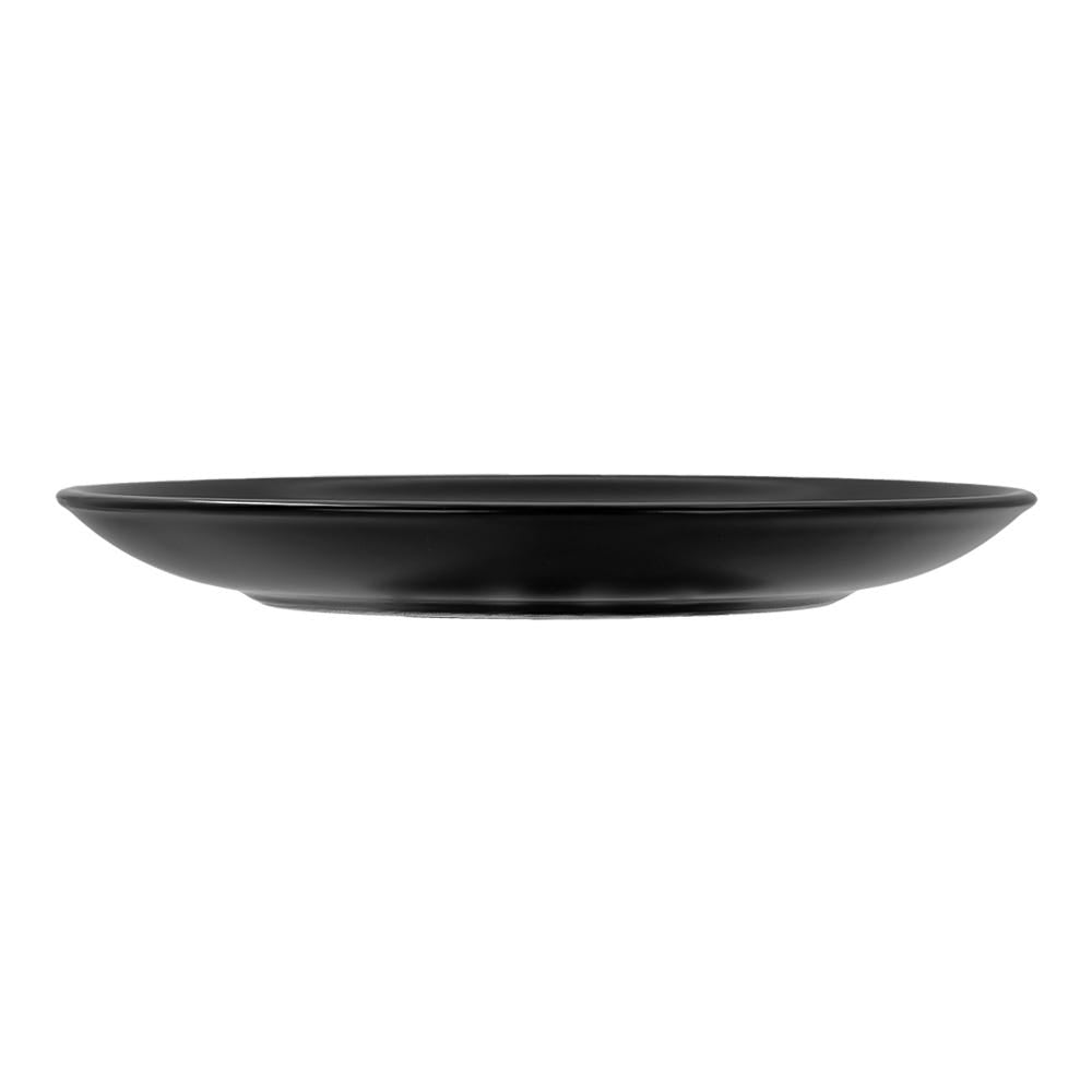 Vajilla de cerámica de 16 piezas Negro Matte Alleanza