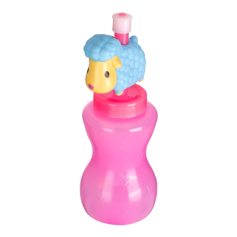 Botella con popote de animalitos para niño KD0000032 Home Sweet Home
