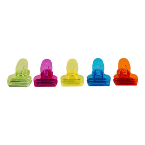 Juego de 5 clips multifuncionales de plástico KA0492 Home Sweet Home