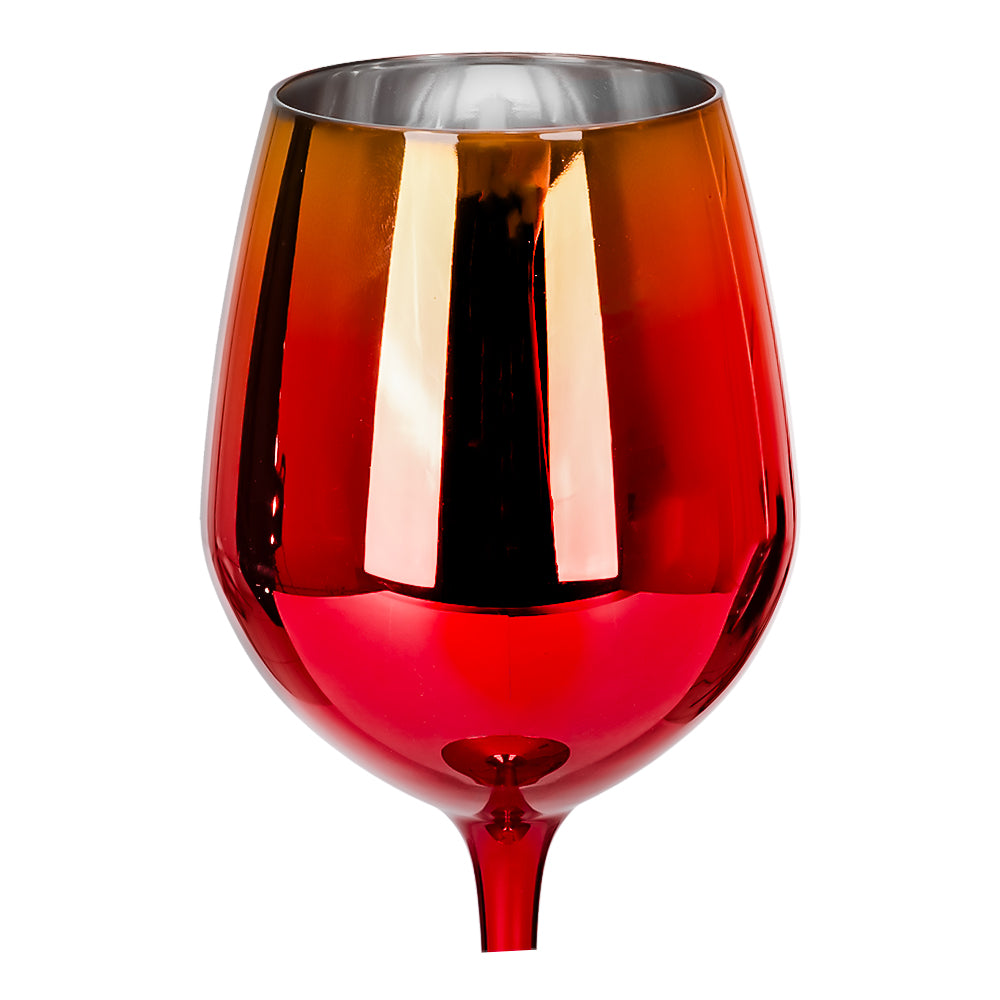Juego de 3 copas de vidrio para vino 300 ml varios colores ATD3151 Home Sweet Home