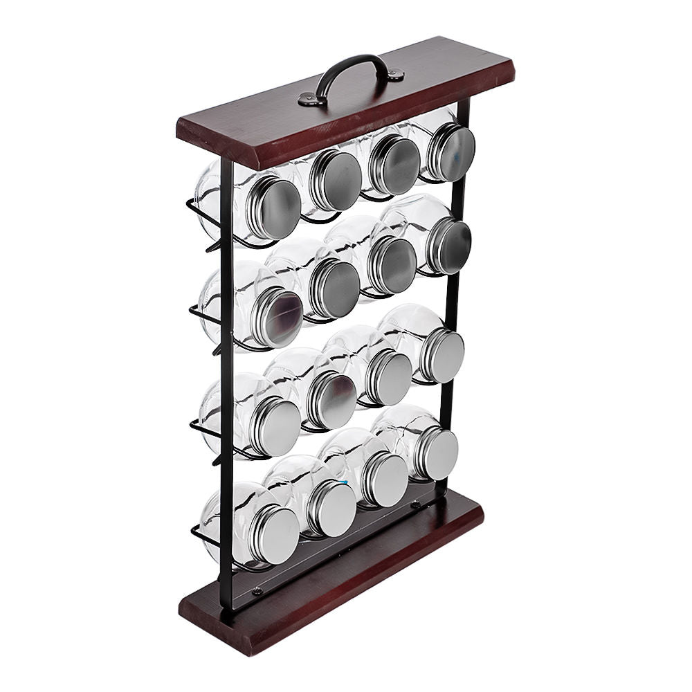 Organizador para especias con frascos de vidrio ATL1168 Home Sweet Home
