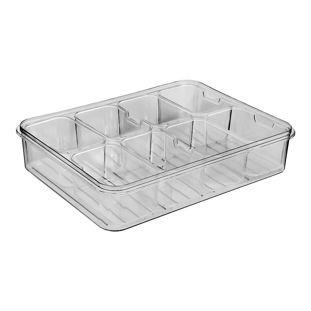 Bandeja con divisiones y tapa de plástico AJU802 Home Sweet Home