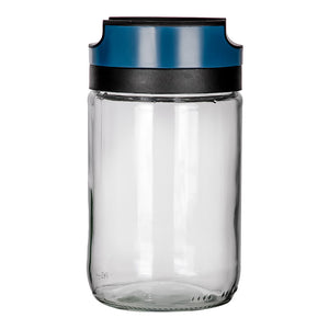 Frasco de vidrio 660 ml con tapa hermética KC-422 Titiz