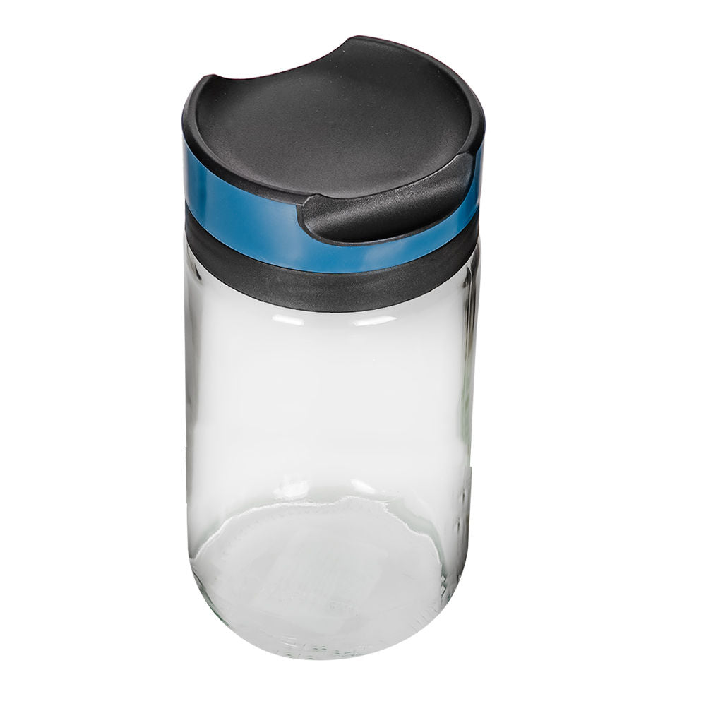 Frasco de vidrio con tapa hermética 1 litro KC-424 Titiz