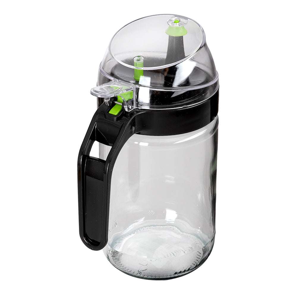 Aceitera de vidrio con tapa plástica con dosificador 660 ml KC-345 Titiz