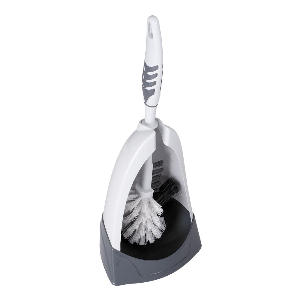 Cepillo para inodoro 3 en 1 con base de plástico TP-336 Titiz