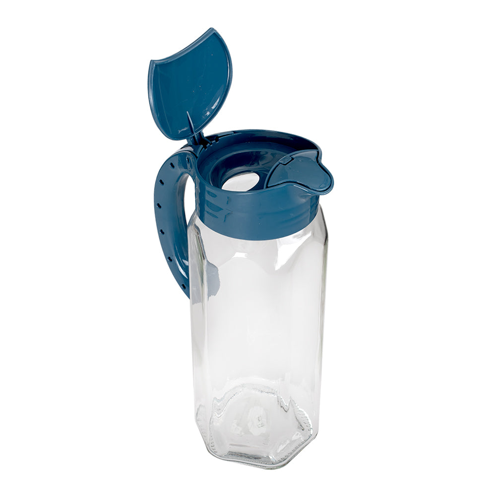 Jarra de vidrio Ala 1.5 litros con tapa antiderrapante KC-102 Titiz