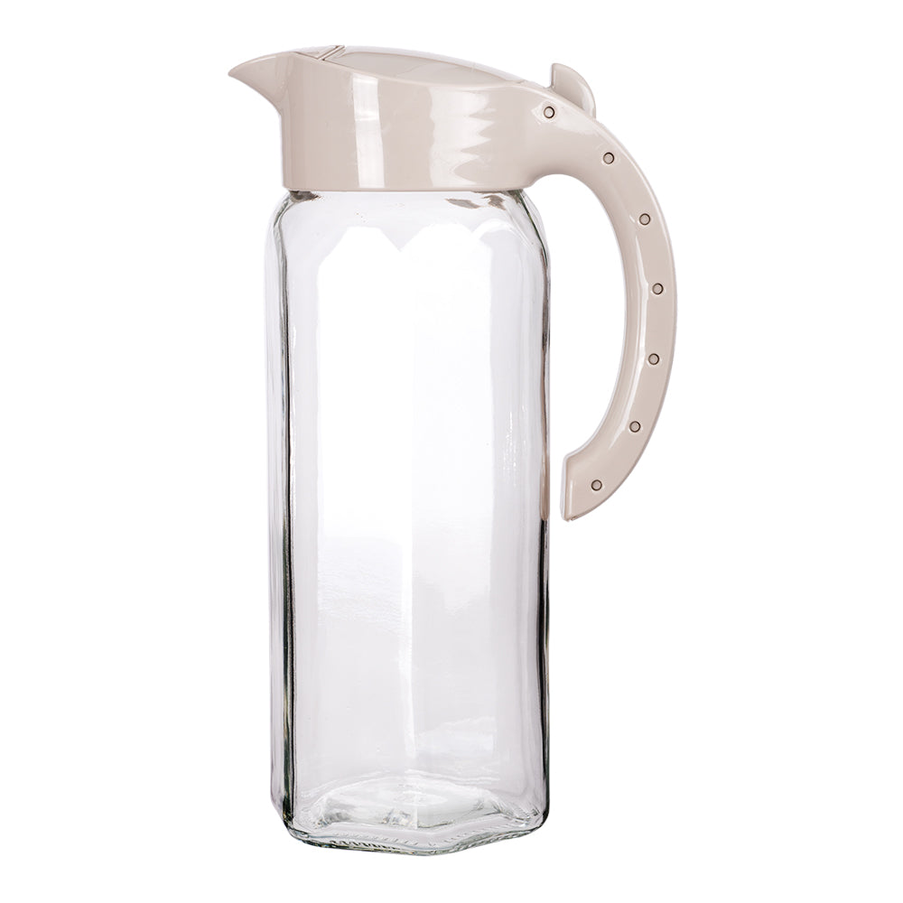 Jarra de vidrio Ala 1.5 litros con tapa antiderrapante KC-102 Titiz