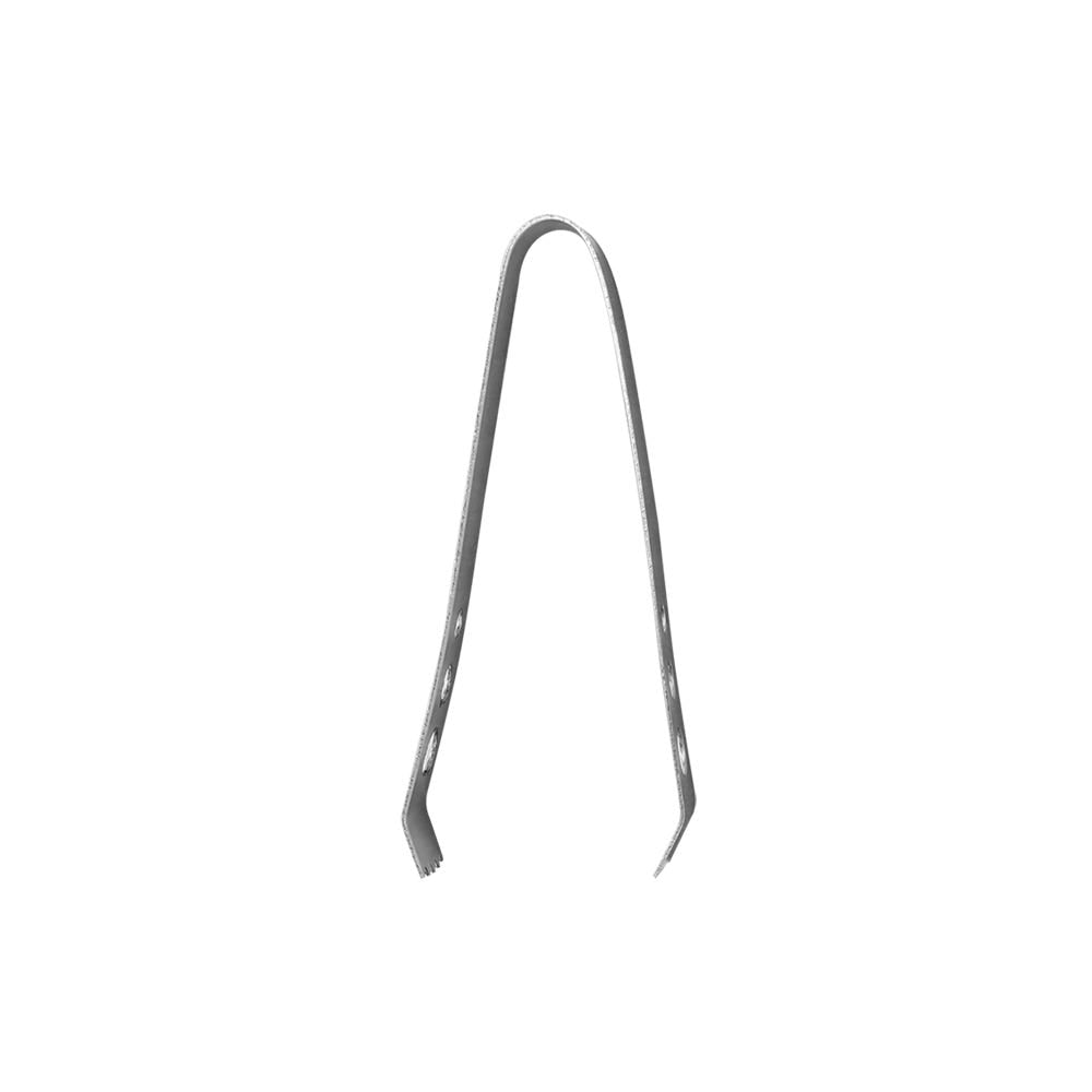 Pinza para hielo de acero inoxidable 15 cm