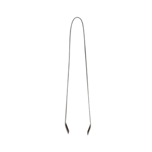 Pinza para hielo de acero inoxidable 16.5 cm