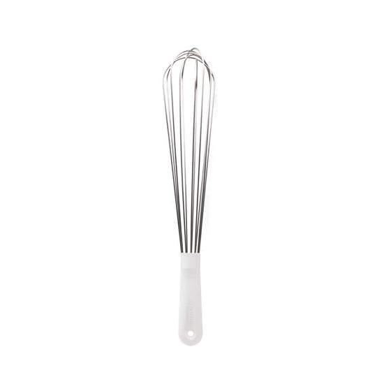Batidor de huevos 40 cm blanco