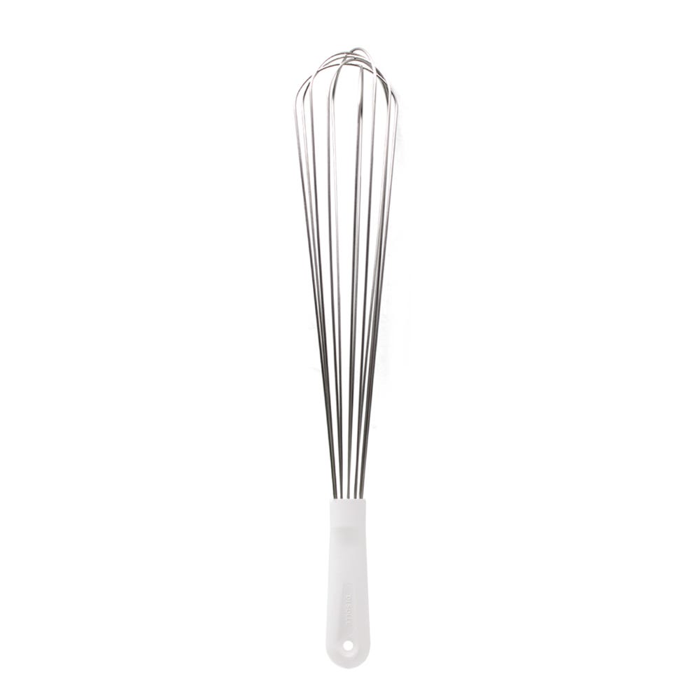 Batidor de huevos 45 cm blanco