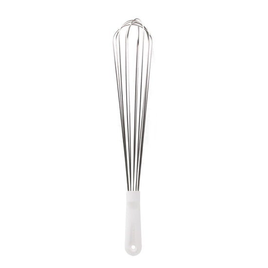 Batidor de huevos 45 cm blanco