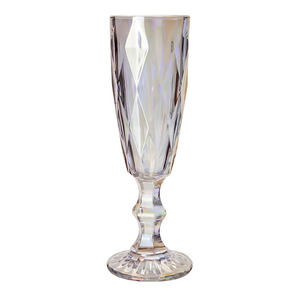 Copa de vidrio Flauta 150 ml tornasol Home Sweet Home