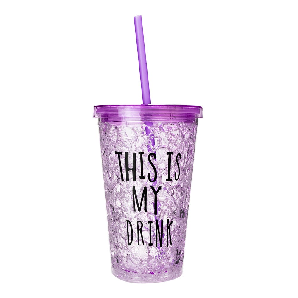 Vaso térmico de plástico 400 ml Home Sweet Home