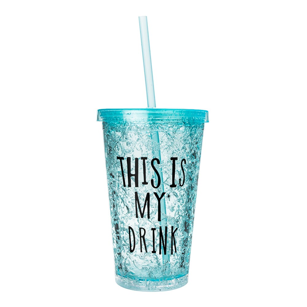 Vaso térmico de plástico 400 ml Home Sweet Home
