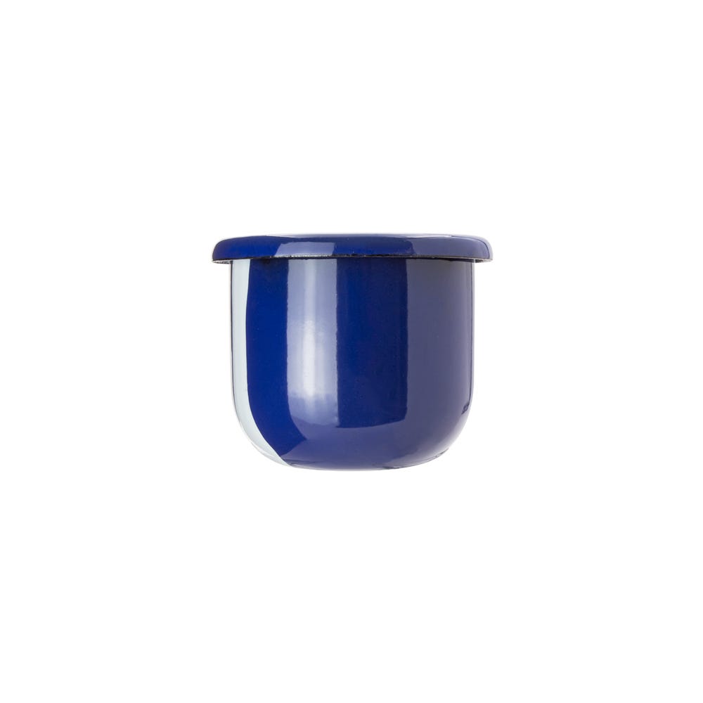 Taza de peltre del No. 7 Manglar Azul Macuira