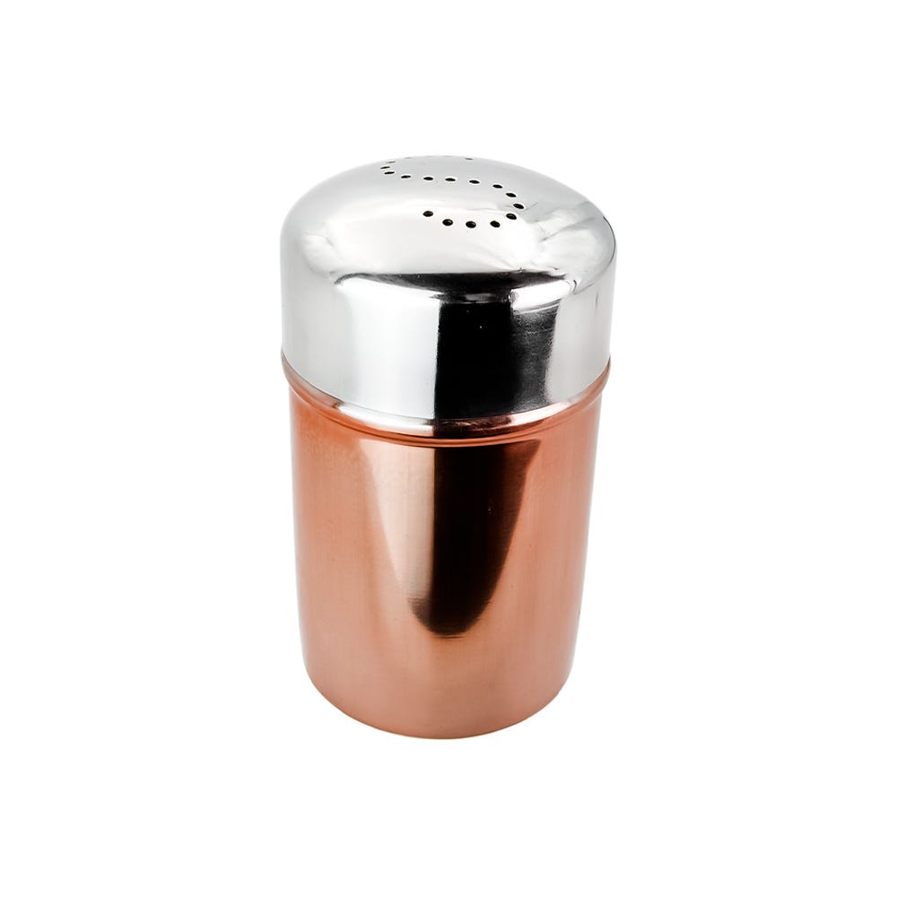 Especiero de acero inoxidable decoración cobre 5.5 x 9 cm 80908/Cp Qualité