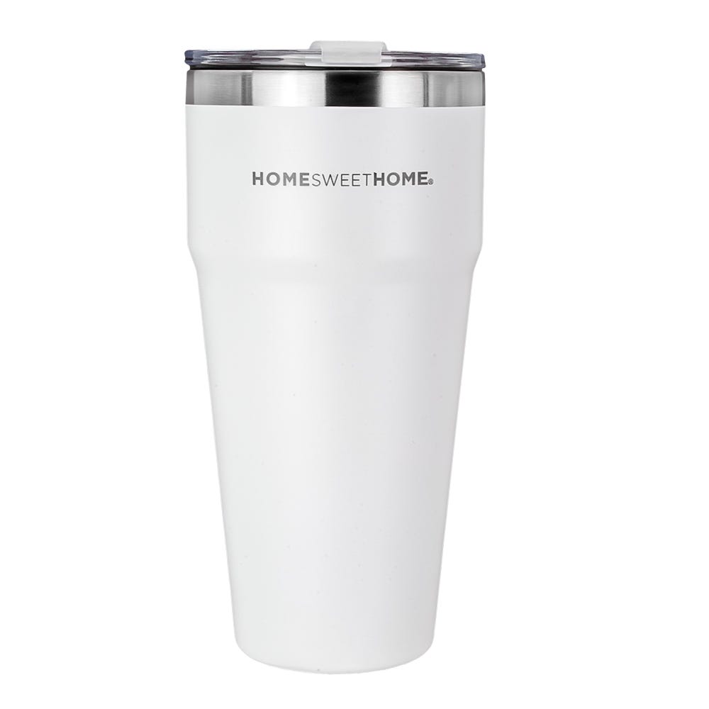 Thermo de acero inoxidable de doble pared con tapa rosca 765 ml ATS-253 Home Sweet Home