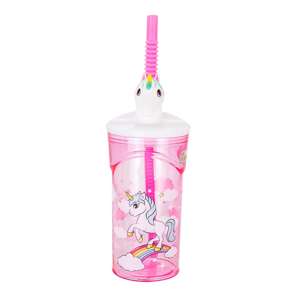 Vaso de plástico con figura 360 ml Unicorn rang Stor