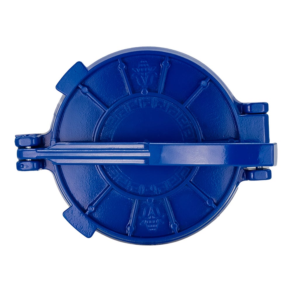 Máquina para hacer tortillas de aluminio azul TORT7 Alfamex