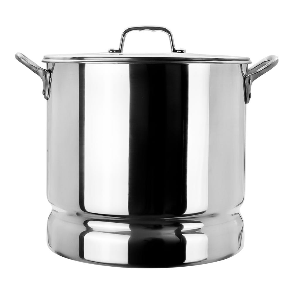 Vaporera de aluminio 20 L No. 30 triple fuerte V30TF Odisea