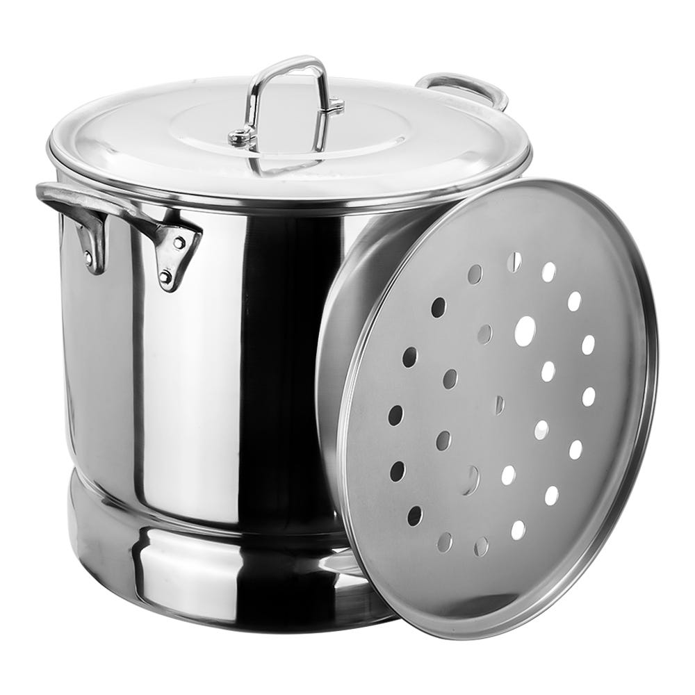 Vaporera de aluminio 20 L No. 30 triple fuerte V30TF Odisea – vista 3