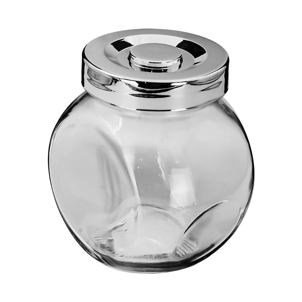 Frasco brocal de vidrio y tapa de plástico 175 ml 96727 Cristaglass