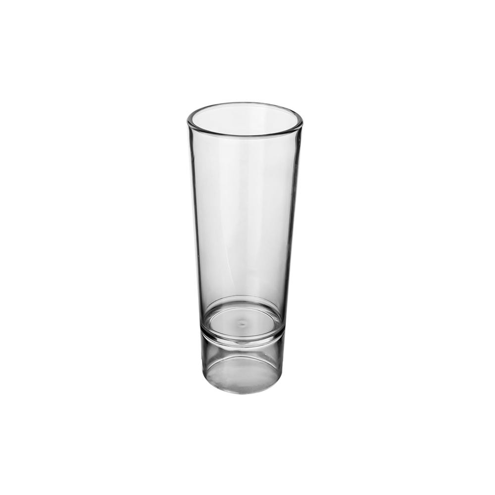 Vaso tequilero de policarbonato natural liso 60 ml 5001131 Citrulsa