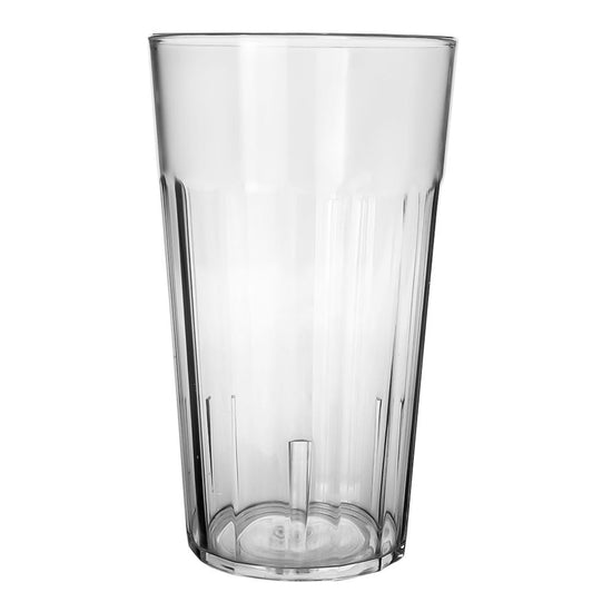 Vaso Flamingo de policarbonato natural liso 380 ml 5001435 Citrulsa