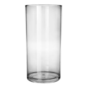 Vaso jaibolero de policarbonato natural liso 300 ml 5000974 Citrulsa