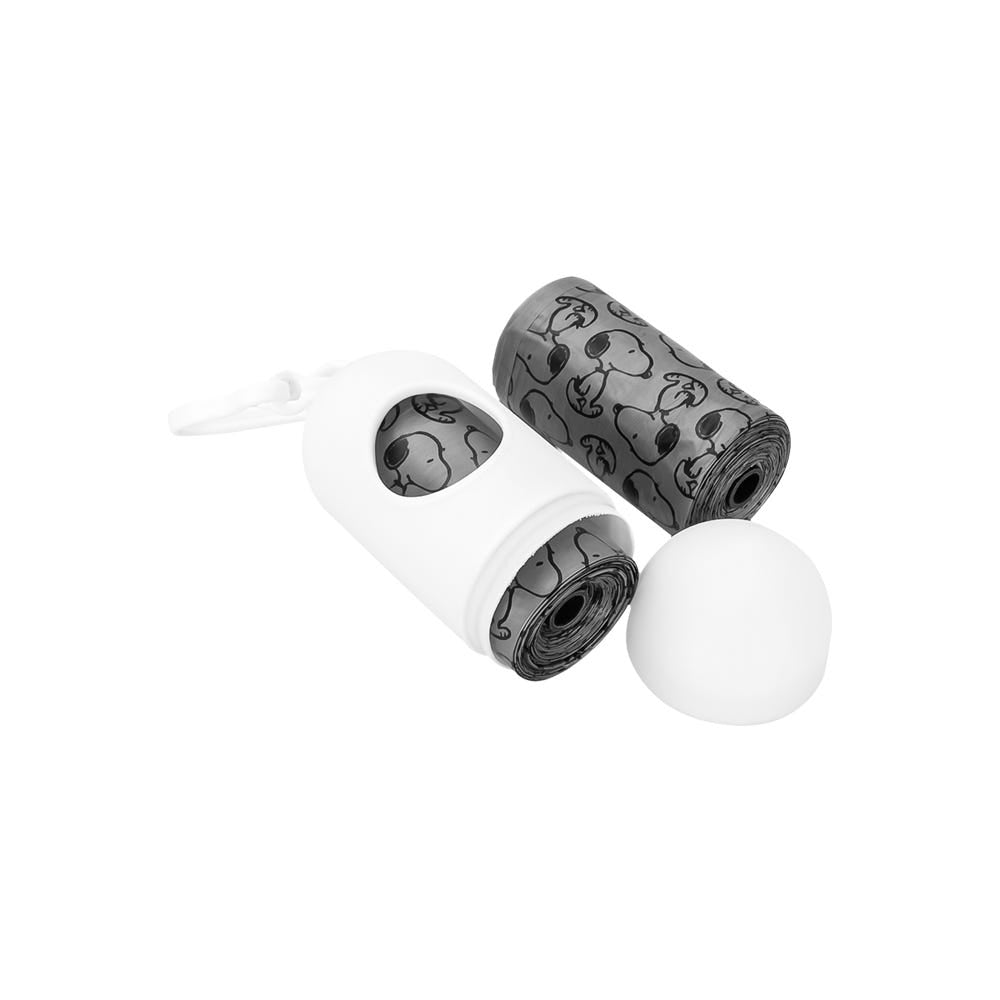 Dispensador de bolsitas para desechos de perros dos rollos BDP-002-2 Peanuts