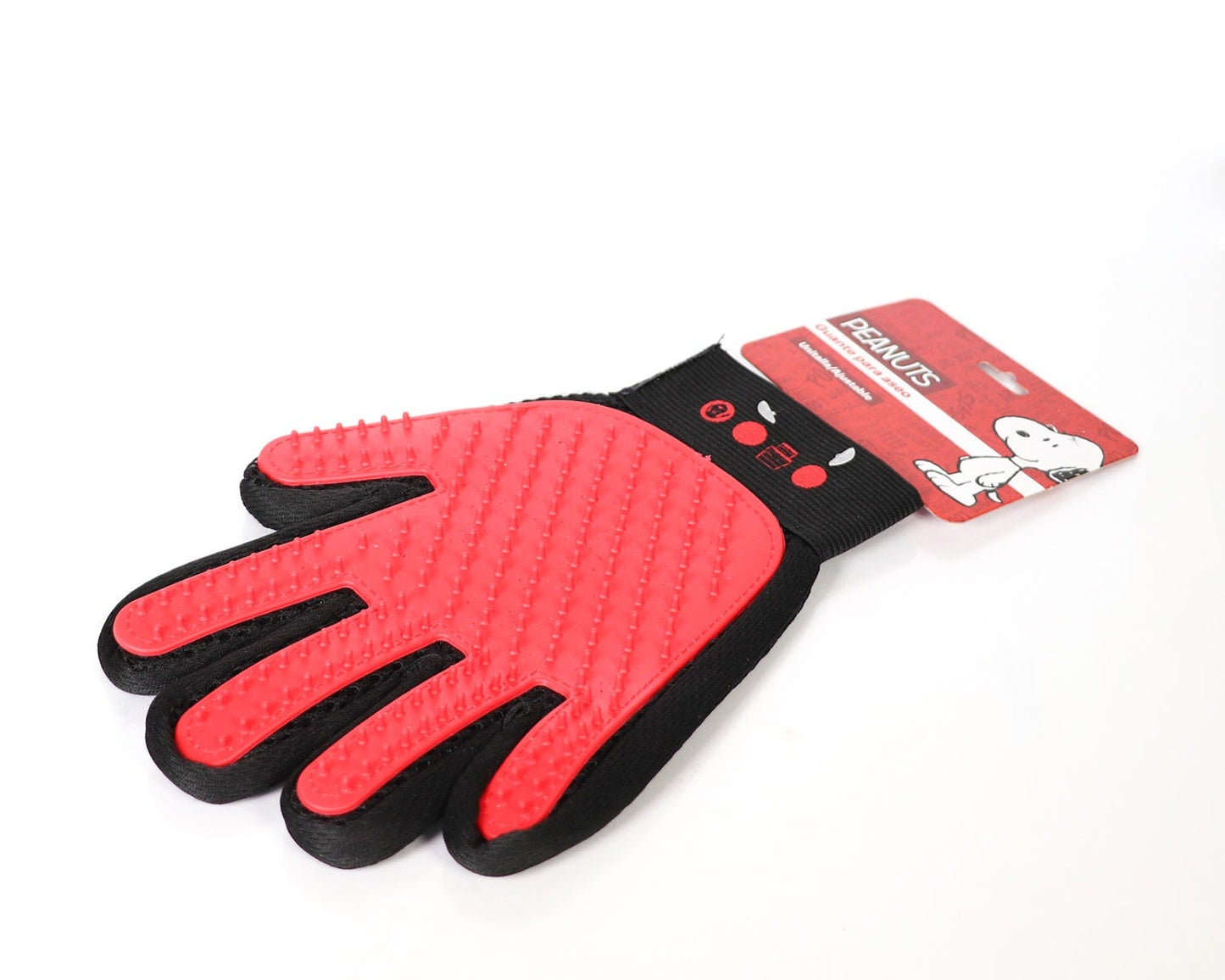 Guante para aseo cepillo unitalla ajustable GC-001 Peanuts