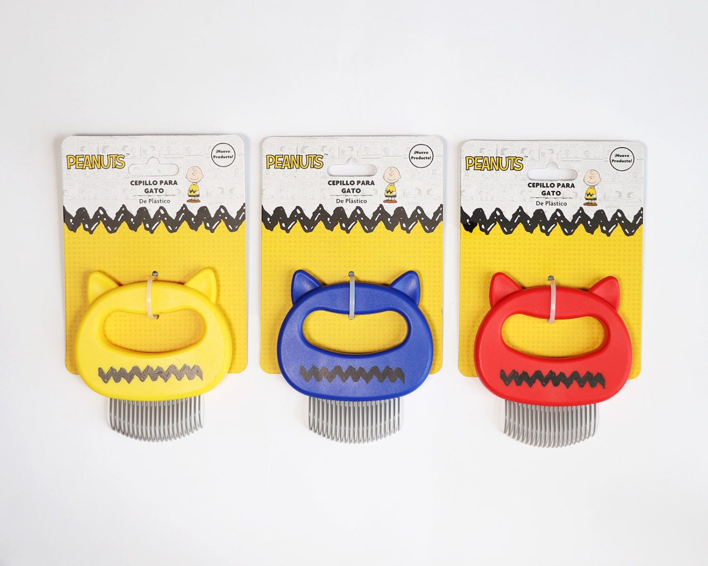 Cepillo para gato de plástico CG-001 Peanuts