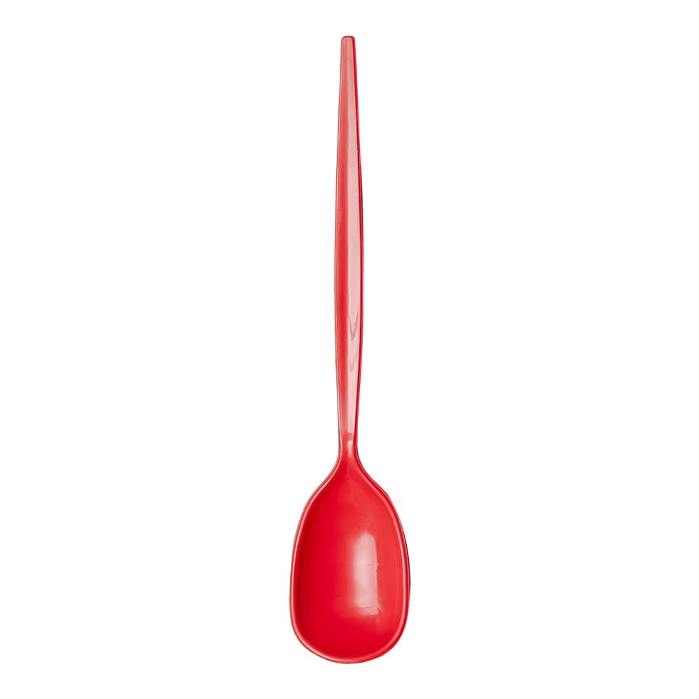 Juego de utensilios de cocina de plástico rojo R4520