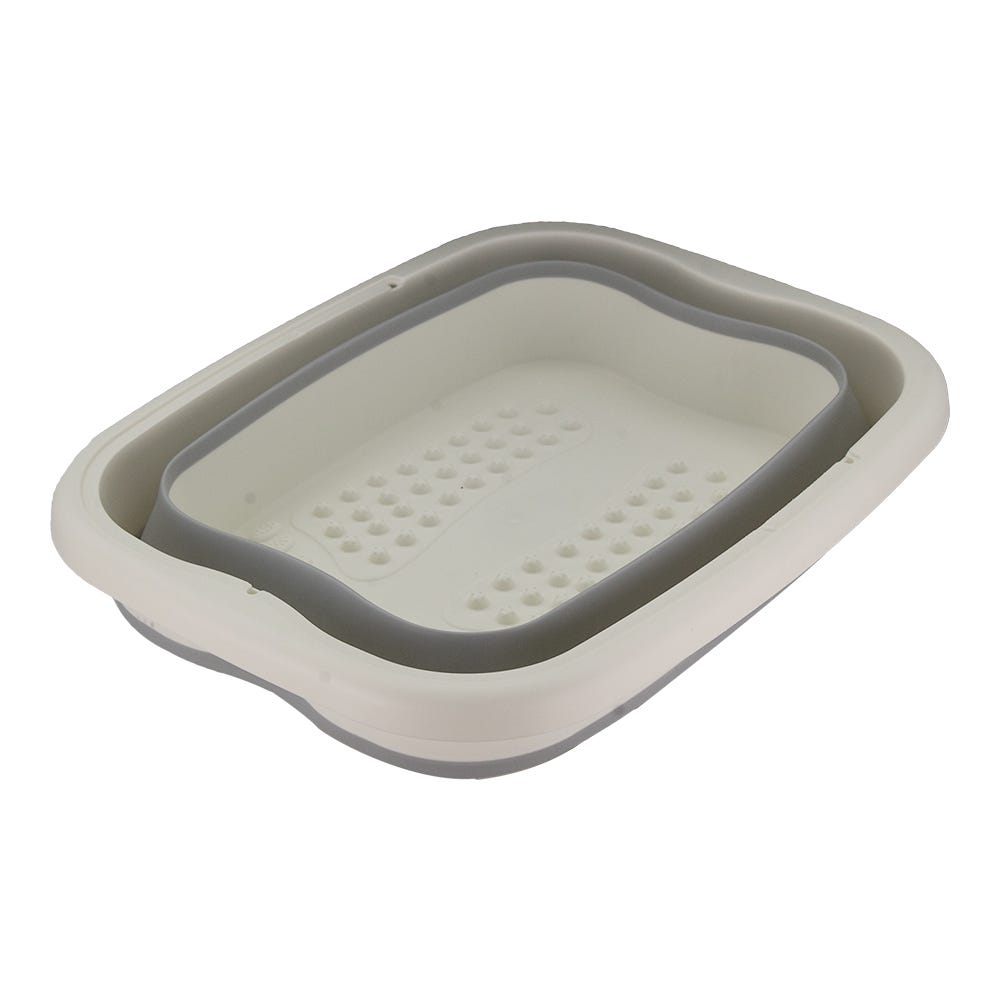 Tina Plegable para pies plástico y caucho R4641