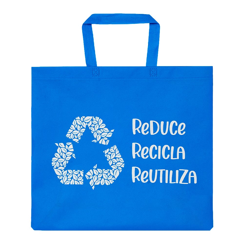 Bolsa ecológica 50 x 52 x 14 azul Bolsa REU50A Ecoattro