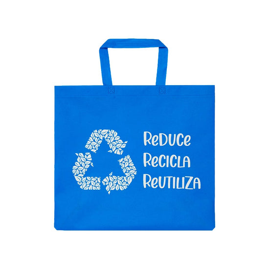 Bolsa ecológica 35 x 34 x 17.3 azul Bolsa REU35A Ecoattro – vista 2