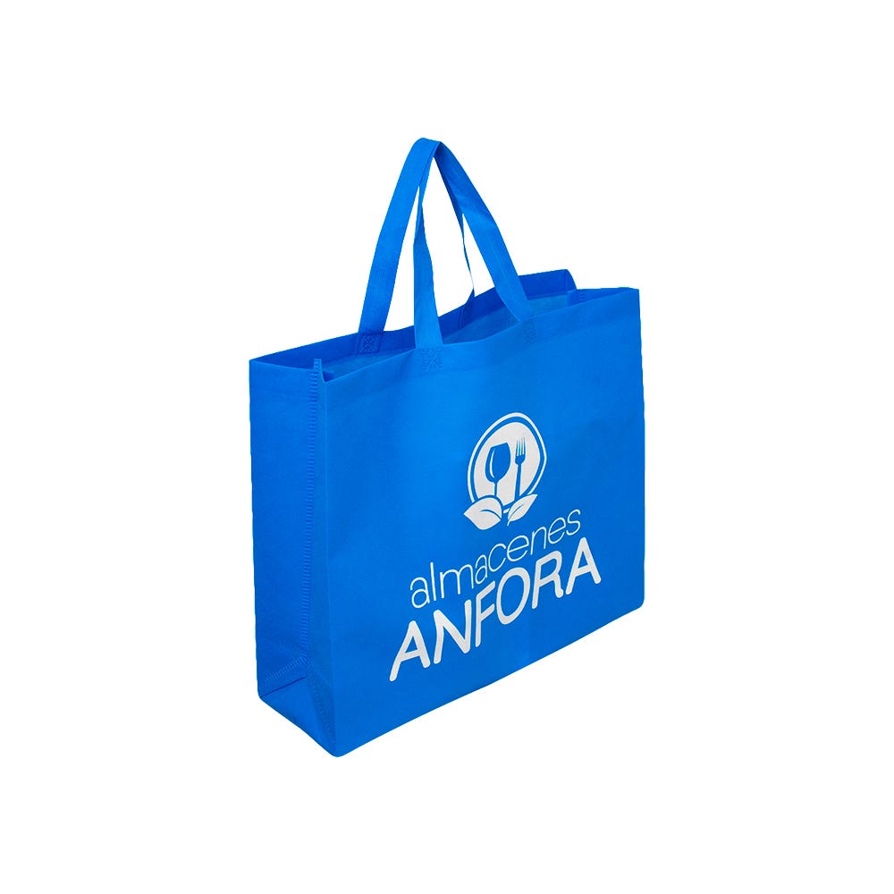 Bolsa ecológica 35 x 34 x 17.3 azul Bolsa REU35A Ecoattro – vista 3
