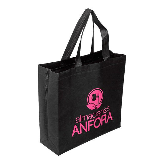 Bolsa ecológica 35 x 35.5 x17.3 cm negra Bolsa REU35N Ecoattro – vista 3