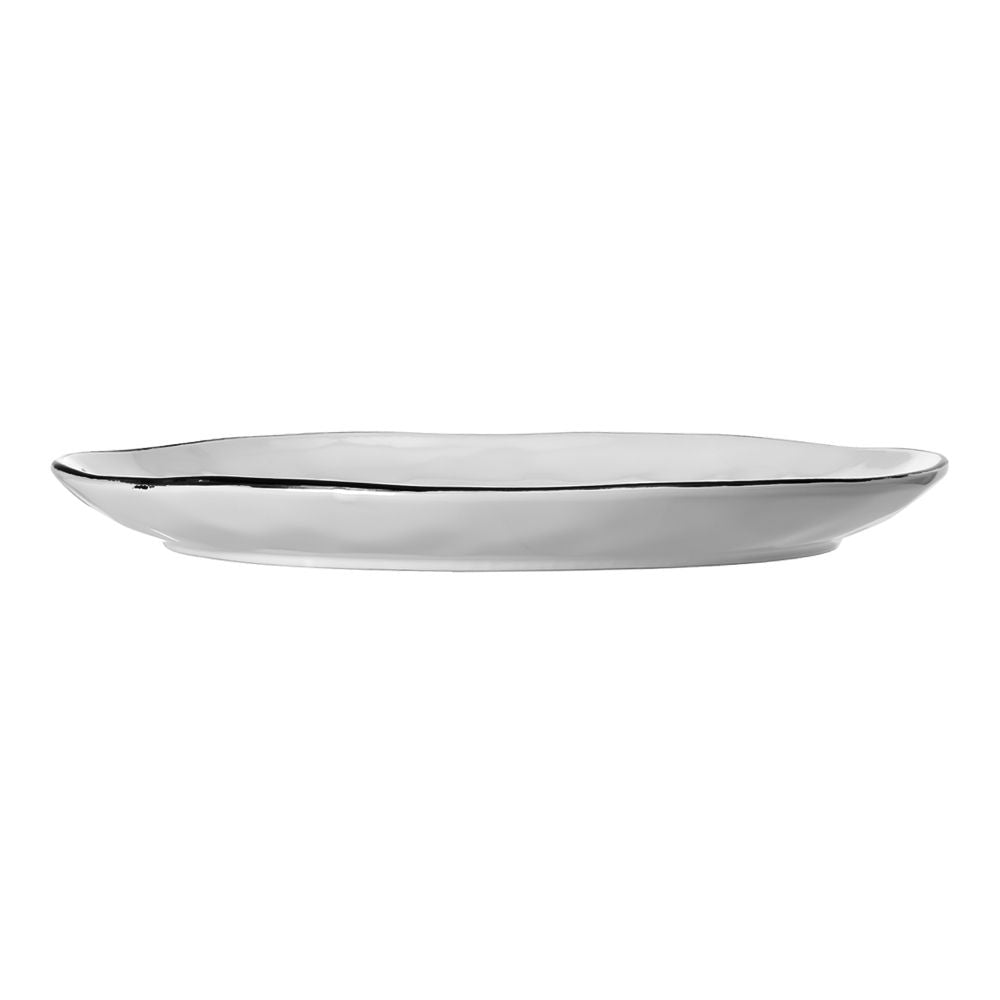 Vajilla de cerámica 12 piezas blanco Brema Chefmaker