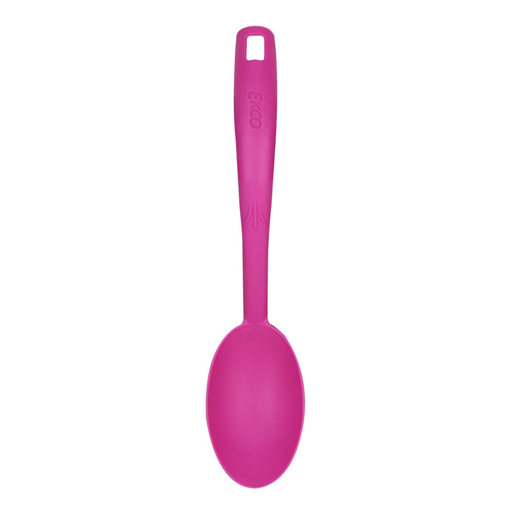 Cuchara lisa magenta curvo 31 cm  Ekco