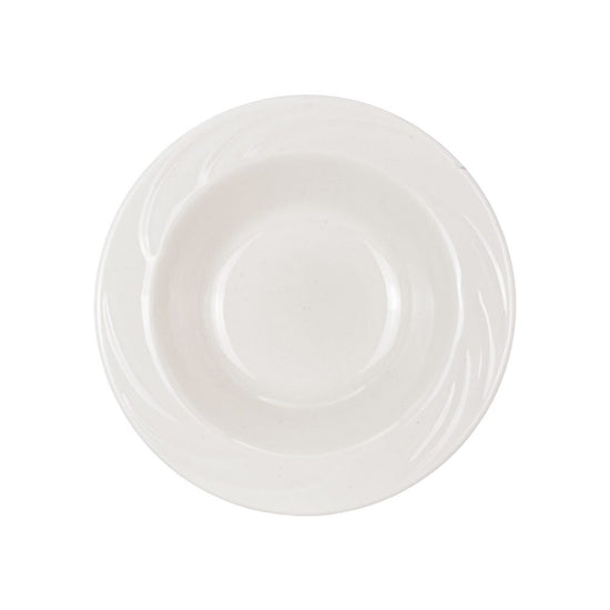 Plato toronja de cerámica 16 cm loza Elite 6PTO1611BLCO5 Anfora