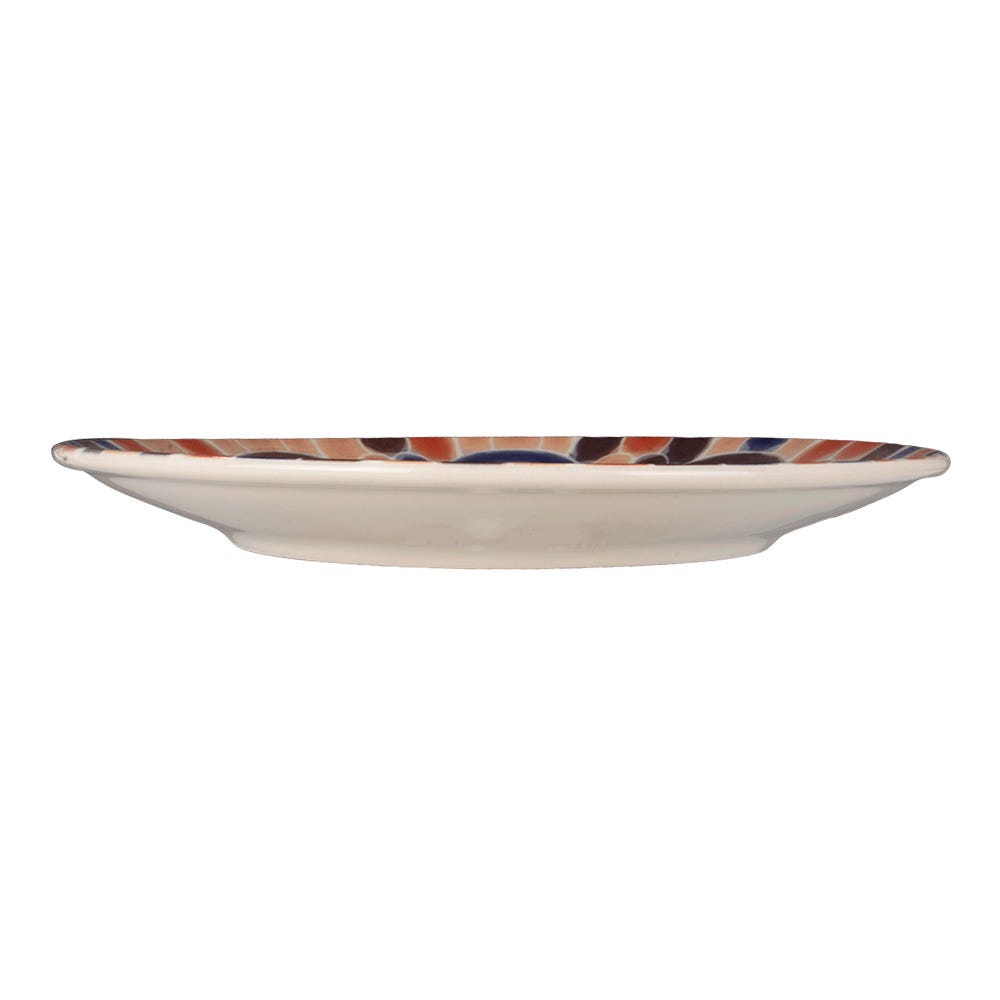 Vajilla de cerámica decorada 9 piezas Cítrico 1VAJ0920PCIT3 Ánfora